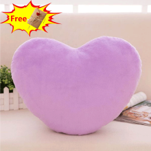 Coussin en forme de cœur pour la Saint-Valentin – Coussin doux et moelleux pour lit, canapé, décoration intérieure et cadeaux – Convient pour