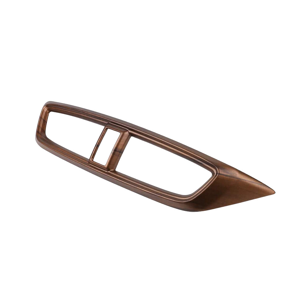 Car Central Air Conditioning Wind Outlet Panel Dashboard Stickers Wood Moulding For Cr-V Crv 2017-2020 Peach/Grain 4713058976659