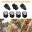 7Pcs Rubber Front Handle Isolator Buffer Shock Mount elements Set Kit Fit for  136 137 141 142 Chainsaw Parts 7