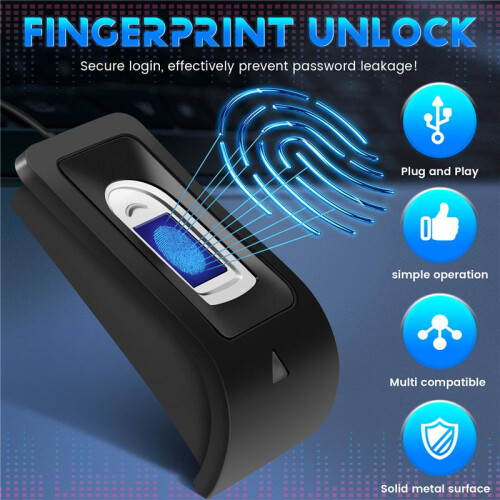 Compact USB Fingerprint Reader Scanner Reliable Biometric Access Control Attendance System 1