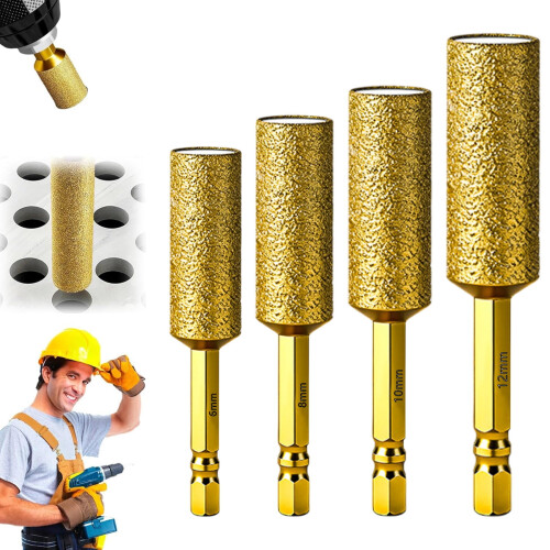 Hole Core Drill Bit for Dry Tile Drilling with Advanced Wax Feature Porcelain Grinding 1