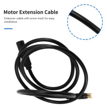 130cm 9 Pin Conversion Motor Wire Female to Male Connector Waterproof Motor Extension Cable Motor Cables for BAFANG Electric Bike