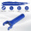 Swimming Pool Vacuum  Handles Pool Cleaning Tool Replacement Accessories with V-Shaped Clip 2 Pack 3