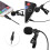 Microfoon voor telefoon, draagbare mini-microfoon, opnamemicrofoon, computer, 3,5 mm clip-on 1