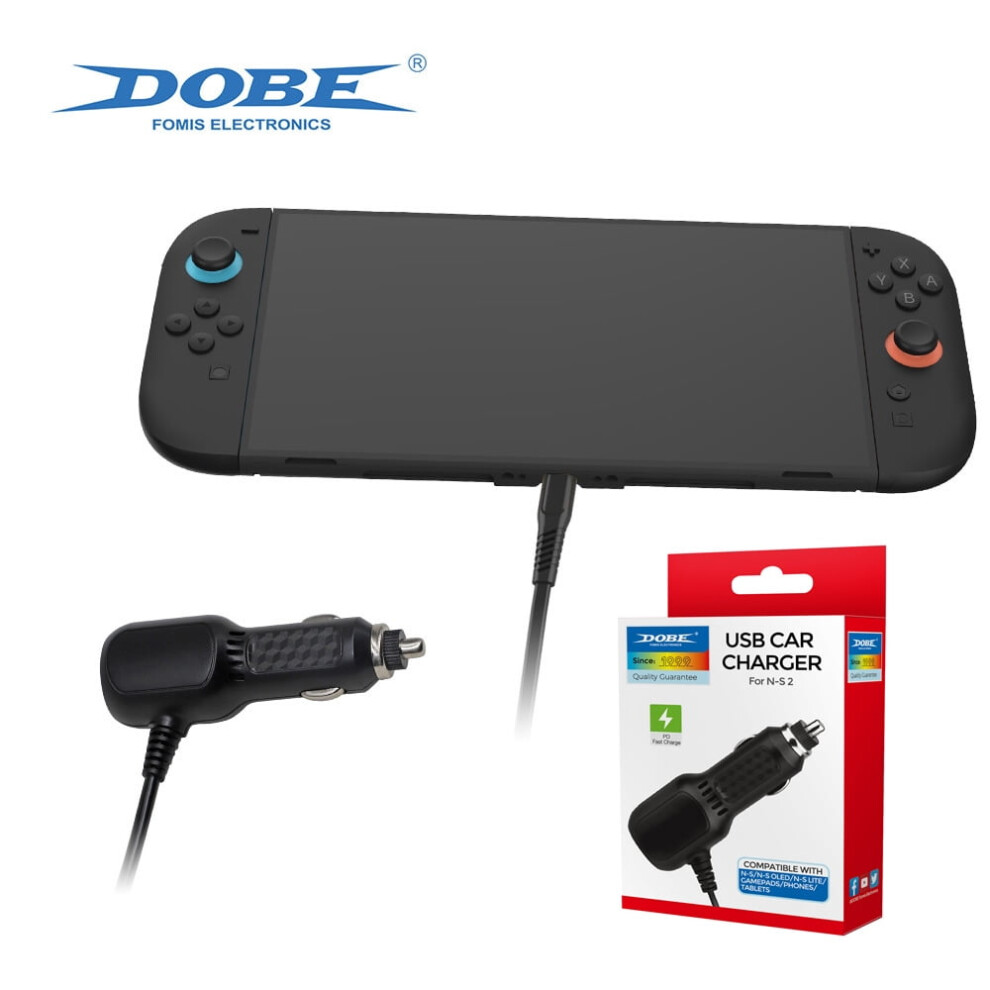 Nintendo Switch Car Charger Usb-C Pd Fast Charging 9122141264453