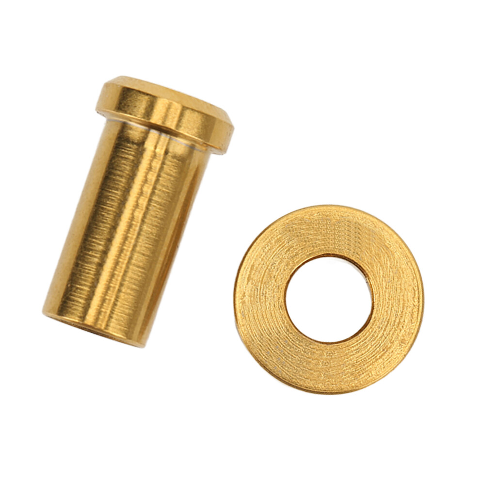 Titanium Alloy Brake Caliper Nut With Washer For Road Bikes 15Mm Gold 8081384096829