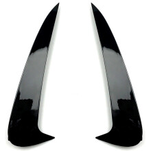 Rear Bumper Spoiler Side Canard for for C Class Estate S205 C180 C200 for AMG Black