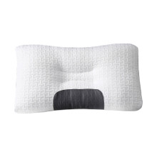 Cuscino di supporto cervicale in memory foam per alleviare il dolore al collo, sagomato per chi dorme sul fianco o sulla schiena, media rigidità –
