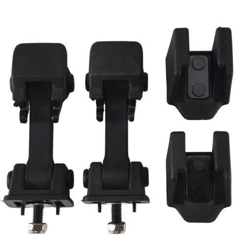 Kit de Trava de Capô para   TJ 2007-2016 Preto