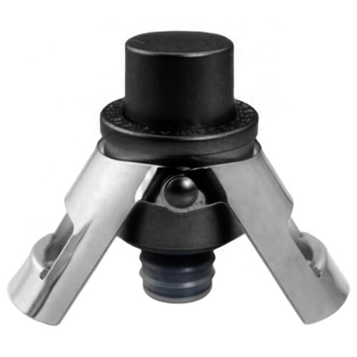 Πώμα Σαμπάνιας Κενού με Αντλία Πίεσης Keep Fizz Wine Bubbly Cap B1D4