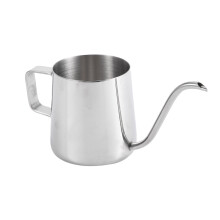 250Ml Stainless Steel Teapot Drip Coffee Pot Long Narrow Spout Coffee Pot Gooseneck Kettle Hand Drip Kettle Pour over Coffee and Tea Pot with Wooden
