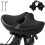Oversize Noseless Bike Seat Extra Wide Waterproof Memory 1