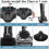 Oversize Noseless Bike Seat Extra Wide Waterproof Memory 5