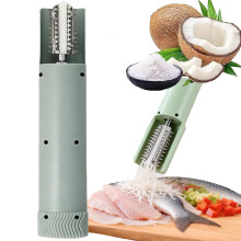 Râpe à noix de coco électrique – Portable, sans fil, anti-éclaboussures, en acier inoxydable, éplucheur de noix de coco automatique à main