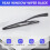 Rear Window Wiper Blade & Windshield Wipers Arm for  3 BK Hatchback 2003-2009 3