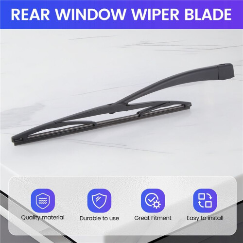 Rear Window Wiper Blade & Windshield Wipers Arm for  3 BK Hatchback 2003-2009 2