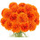 Kunstige krysantemum silkeblomster 20 stk. 1