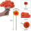 Kunstige krysantemum silkeblomster 20 stk. 2