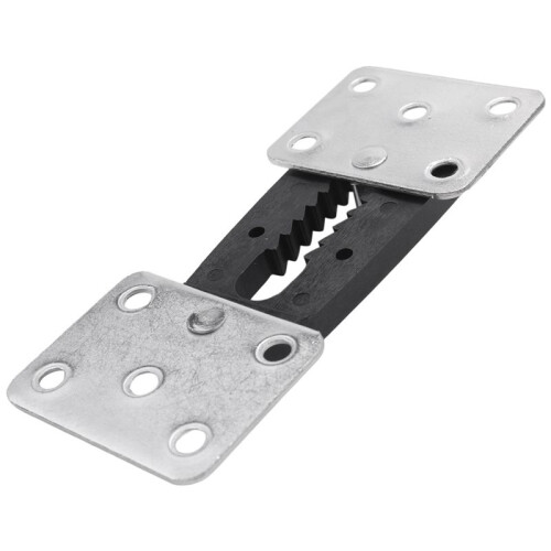 Sectional Couch Connector, 4 Pcs Metal Sofa Joint Snap Alligator Style Sectional Couch Connector 2