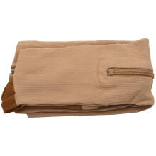 Bas de Compression Fermeture à GlissièRe en Nylon Chaussette de Compression Jambe Support de Genou Bout Ouvert EmpêChant les Varices Chaussettes