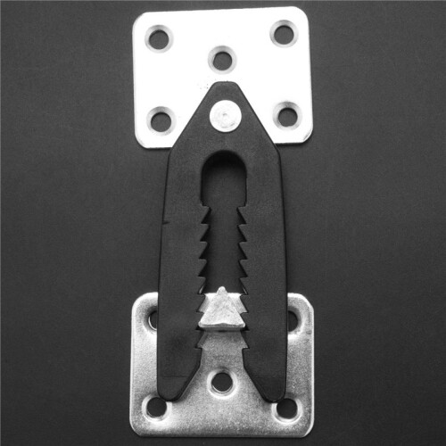 Sectional Couch Connector, 4 Pcs Metal Sofa Joint Snap Alligator Style Sectional Couch Connector 2