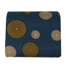 6 Yards African Ankara Poliestere Cerato Stampa Tessuto Tessuto Africano per Abito da Festa