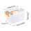 Transparent Home Storage Solution for Room Bedroom Multifunctional Stackable Toy and Clothing 4