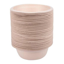 Biodegradable, 350Ml Disposable Bowl 100 Pack Paper Bowl Replacement Large Eco Bowl Bag Basin Made Of All Natural Sugar Microwave Safe Bowl