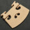 Ponte per Violino nel Acero Tipo 10PZ per Strumenti un Corda per Violino 1/8 e 1/4 e 1/2 e 3/4 e 4/4 10
