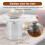 Stainless Steel Tea Strainer, Teapot, Tea Sieve, Coffee Cup, Leaking Sieve, Flat Bottom, High Density Filter with Handle 7