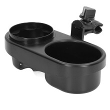 Easy Tool-Free Installation Stroller Snack Tray with Universal Stroller Snack Tray Compatibility, 360-Degree Rotatable Design and Silicone Grip Arms,