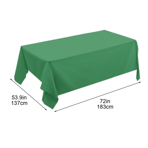 Nappe rectangulaire imperméable jetable 54 x 72 pouces 2