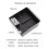 Armrest Box Storage for  D-MAX MU-X 2012 - 2019 DMAX MUX Tidying Box BLACK 3