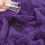 Drap de bain extra large 100 % coton (40 x 80 cm), serviette de bain turque extra large, violet 6