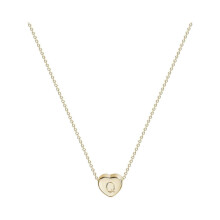 Piccole collane con iniziali Collana con iniziale a forma di cuore Regali per donne e adolescenti Regali per la festa della mamma per mamma, moglie e