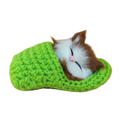 Peluche Chat Réaliste de 10 cm