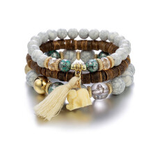 Armband met oneindigheidsknoop, armband met tijdloos symbool, minimalistische armband in boho-stijl.