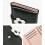 Χαριτωμένο μικρό πορτοφόλι για κορίτσια - RFID Blocking PU δέρμα τρίπτυχο λουλούδια 5