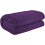 Drap de bain extra large 100 % coton (40 x 80 cm), serviette de bain turque extra large, violet 2