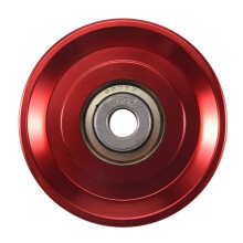 73mm Universal Aluminum Lift Heavy Load Bearing Pulley Wheel Cable Fitness Gym Equipment for Climbing Camping Pulley