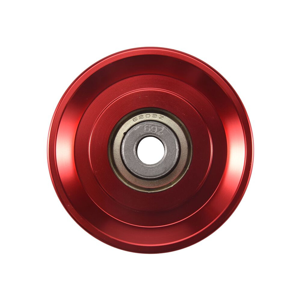 73Mm Universal Aluminum Lift Heavy Load Bearing Pulley Wheel Cable Fitness Gym Equipment For Climbing Camping Pulley 4712443579123