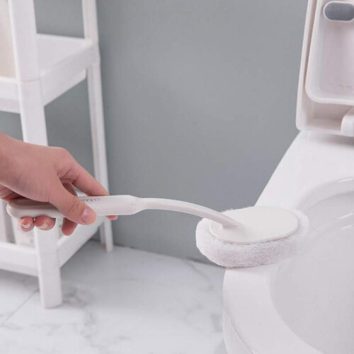 Patgoal bathroom cleaning brush with long handle 2