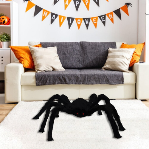 Μεγάλο σκηνικό Halloween, διακόσμηση 75εκ. με τρομακτικό σκηνικό, στοιχειωμένη αυλή, 1