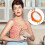 Silikonpackning till masonburklock, orange, 3,7 tum 6