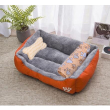 Pet Large Dog Bed Warm House Candy-colored Square Nest Pet Kennel For Small Medium Large Dogs Cat Puppy Plus Size Dog Baskets