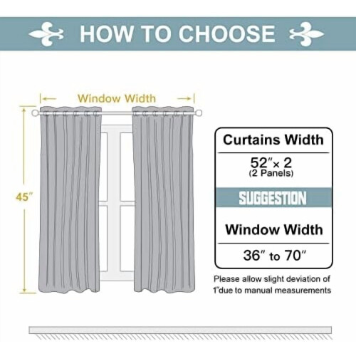 Grommet Blackout Curtains 42x63 in 2-Pack Teal 1