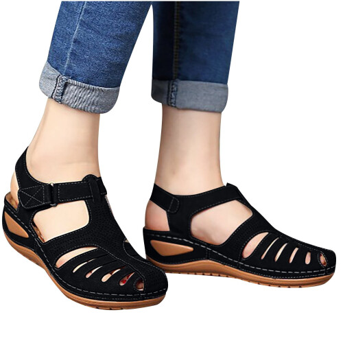 Γυναικεία Σανδάλια UTTOASFAY Γυναικεία Καλοκαιρινά Μοντέρνα Καθημερινά Σανδάλια 2