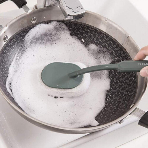 Rengöringsborste med långt skaft 1
