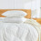Taies d'oreiller rayées 100 % coton, format Queen, lot de 2 4