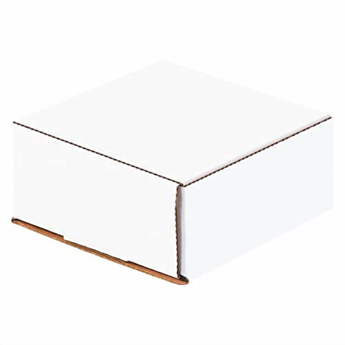 BMLR1 4 3/8"Μ x 4 3/8"Π x 2"Υ, Λευκό (Συσκευασία των 50) 2